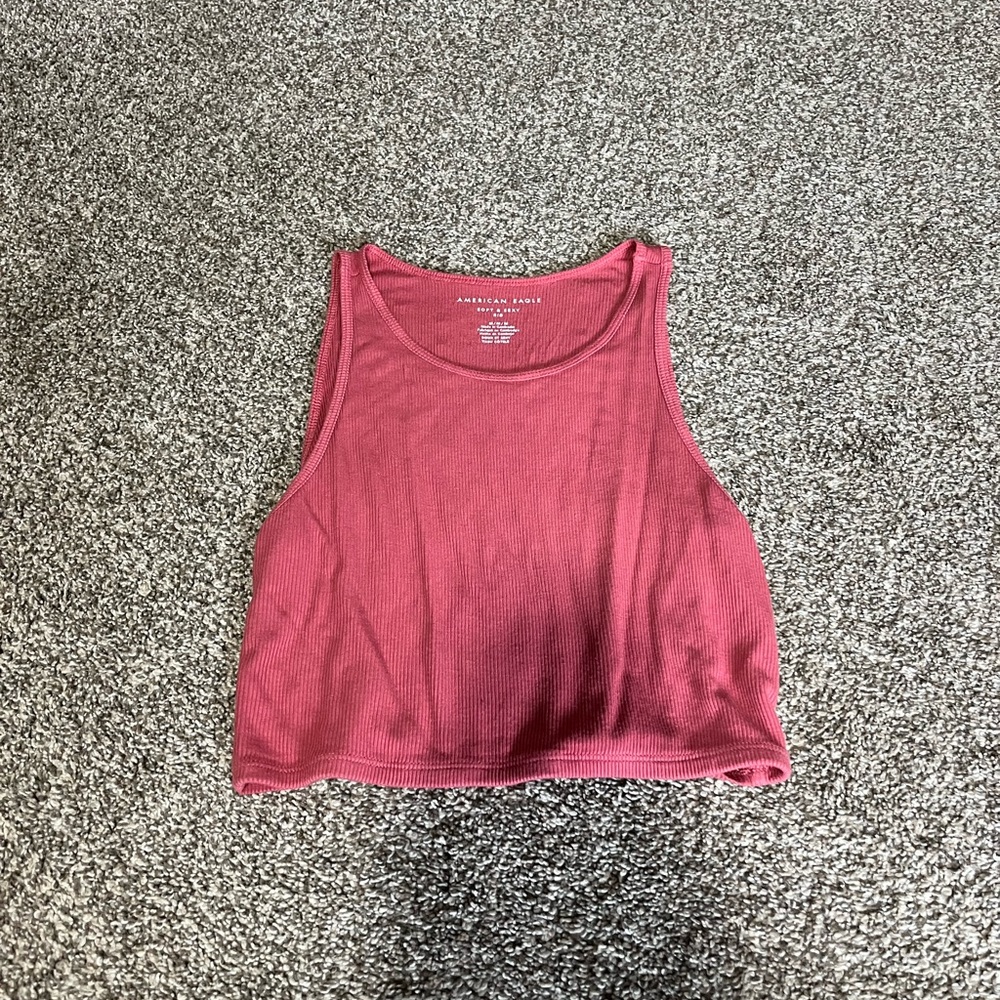 Pink American Eagle Tank Top